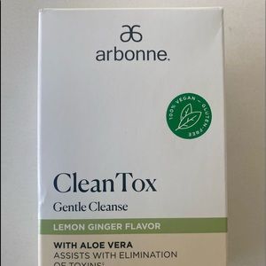 Arbonne Clean Tox gentle cleanse. Lemon Ginger flavor